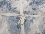 Pottery Barn Jardin Toile Comforter, Twin/twinxl 68" 86" Blue Multi New. Fixed Price $109.95.