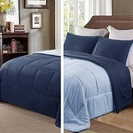 Exclusivo Mezcla Lightweight Reversible 2-PIECE Comforter Set All Seasons, Down. Fixed Price $38.99.