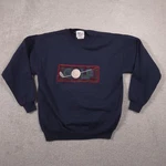 Vintage Mc Sport Sweatshirt Mens Medium Blue Golf Graphic Crewneck Fleece 90S. Fixed Price $29.99.