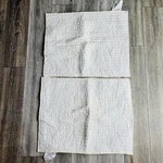 Hearth & Hand Magnolia Lot Of 2 Standard Cream Textured Pillow Shams Bedding. Fixed Price $22.99.