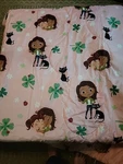 7 Peice Bedding - Full Size Lucky Flowers Comforter, Sheets Etc.. Fixed Price $38.37.