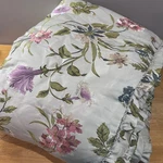 Croscill Daphne Queen Comforter Vtg Regency Floral Embroidered Corded Champagne. Fixed Price $116.99.