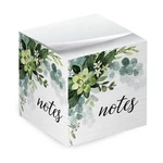 Lush Greenery Sticky Note Cube / 600 Sheets 2.75" Memo Block Printed On 4 S.... Fixed Price $31.20.