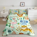 Feelyou Nursery Cute Wild Animals Kids Bedding Set Twin Size For Girls Boys. Fixed Price $70.06.