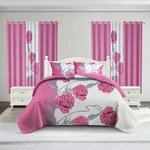 Queen Comforter Set 9 Pieces, All Season Luxury In Bag Bedroom, With 2. Fixed Price $156.99.