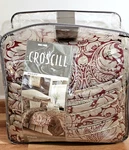 Rare Croscill King Avery Jacquard Woven Damask 10-PC. Reversible Comforter Set. Fixed Price $759.95.