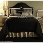 Country Living Noir Full Comforter Set - Black / Multi. Fixed Price $82.49.