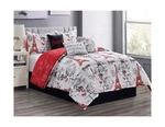 Sapphire Home King Size Comforter Set Bag - 7 Piece Paris Bedroom Comfor.... Fixed Price $131.30.