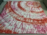 Pottery Barn Teen Tie Dye Pink Queen Comforter. Fixed Price $35.99.