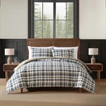 Eddie Bauer - Twin Comforter Set, Reversible Bedding With Matching Sham,. Fixed Price $97.97.