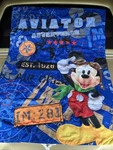 Disney Mickey Mouse Comforter Aviator Adventures Kid Twin Bed With Fitted Sheet. Fixed Price $22.06.