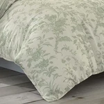 Laura Ashley Home - Twin Duvet Cover Set, Reversible Cotton Bedding 2 Pieces. Fixed Price $35.99.