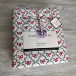Laura Ashley Queen Sheet Set - Bow Trellis Christmas. Fixed Price $57.00.