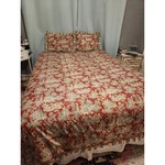 Vintage Queen Waverly Sanctuary Rose Comforter Shams Cottagecore French Country. Fixed Price $225.00.