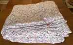 Tommy Hilfiger Floral Comforter Full Queen Pink Purple Quilted Reversible Cottag. Fixed Price $38.75.