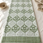 Comfy Kantha Bedspread Block Print Quilt King Size Handmade Floral Bedcover. Fixed Price $91.80.