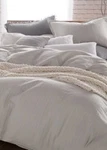Dkny Pure Comfy Full/queen Comforter & Shams Set Platinum Grey MSRP$199. Fixed Price $155.00.