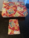 Dean Miller Surf Bedding Red Hawaiian Hula Girl Twin Comforter & (1) Std Sham. Fixed Price $77.95.