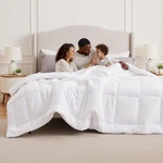 Comforter Oversized King 116 X 98 Inches Quilted All Season Beige Bedsure Duvet. Fixed Price $154.99.