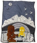 Lambs & Ivy Star Wars Millennium Falcon Baby Crib Bedding Cotton Comforter. Fixed Price $27.00.