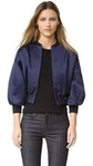 Victoria Beckham Cropped Bomber Jacket Size 6 Rrp $1300. Fixed Price $430.14.