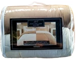 Down Alternative Comforter Full/queen Amy Miller Home Reversible White & Tan Nip. Fixed Price $25.05.