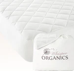 Organic Cotton Quilted Mattress Pad - Plush & Breathable Cal King Topper. Fixed Price $378.99.