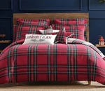 Levtex Home Spencer Plaid Flannel Comforter Set Red With Shams Full Queen. Fixed Price $79.99.