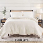Better Homes & Gardens 3-PIECE Cream Gauze Comforter Set, Adult Full/queen. Fixed Price $81.61.