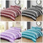 Shatex Striped Bedding Comforter Set With Pillow Sham Ultra-soft 100% Microfiber. Fixed Price $74.55.