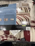 New Cuddl Duds Farmhouse Red Stripe Heavyweight Flannel King Bed Supercomfy. Fixed Price $159.97.