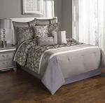 Riverbrook Home Sterling Collection Comforter Set, Queen, Heston - Platinum, .... Fixed Price $203.14.