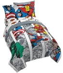Jay Franco Marvel Avengers Comic Cool 7 Piece Full Bed Set - Includes Comfort.... Fixed Price $89.79.