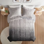 Intelligent Design 2PC Twin/twin Extra Long Leena Shaggy Fur Comforter Mini. Fixed Price $18.99.