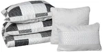 Avondale Manor Evangeline 5 Pc Reversible Printed Patchwork Quilt With Throw .... Fixed Price $41.93.