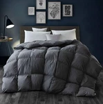 Snowman Luxury Siberian Goose Feather Down Comforter Warmth 100% Cotton. Fixed Price $89.99.