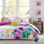 Intelligent Comforter Set Vibrant Floral Design, Teen Bedding Girl.... Fixed Price $76.58.