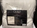 Ralph Lauren Sascha Texture Cotton Medallion Comforter 3-PC Is Queen $455. Fixed Price $170.00.