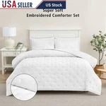 Reversible Comforter Set Soft Prewashed All-season Bedding 3-PIECE Adults Teens. Fixed Price $49.15.