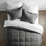 Kaycie Gray Soft Collection Ultra Premium 8 Piece Bed In Bag. Fixed Price $88.99.