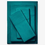 Brylanehome Bh Studio 4 Piece Microfleece Sheet Set - Queen, Peacock. Fixed Price $79.99.