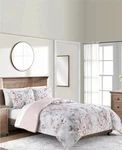 Full/queen Reversible Comforter Set Pem America Colesville Blush (brand New). Fixed Price $59.99.