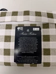 Brooks Brothers Full Green White Cotton Gingham Sheet Set 4-PIECE. Fixed Price $54.95.