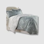 Southshore Fine Linens Green Floral Reversible Comforter Set-full/queen. Fixed Price $42.93.