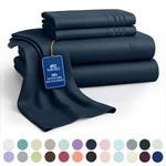 4 Piece Bed Set Microfiber Hotel Luxury Ultra Soft Deep Pocket. Fixed Price $18.99.