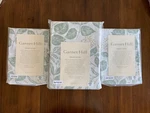 Garnet Hill / Edna Organic Cotton Sateen King Duvet Cover And 2 Shams. Fixed Price $365.00.