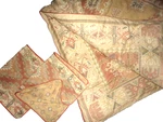 Croscill Arizona Southwestern Aztec Straw Clay (3P) Queen Comforter Set. Fixed Price $160.00.