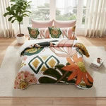New Anthropologie King Floral Boho Reversible Quilt Bedspread Blanket Sham Set. Fixed Price $178.20.