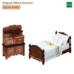 Sylvanian Families Classic Brown Bed Chest Set Japan Limited Epoch New Vintage. Fixed Price $29.88.