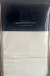 Ralph Lauren Rl 624 Solid Sateen Hollywood Cream Standard Sham 20 X 28. Fixed Price $40.00.